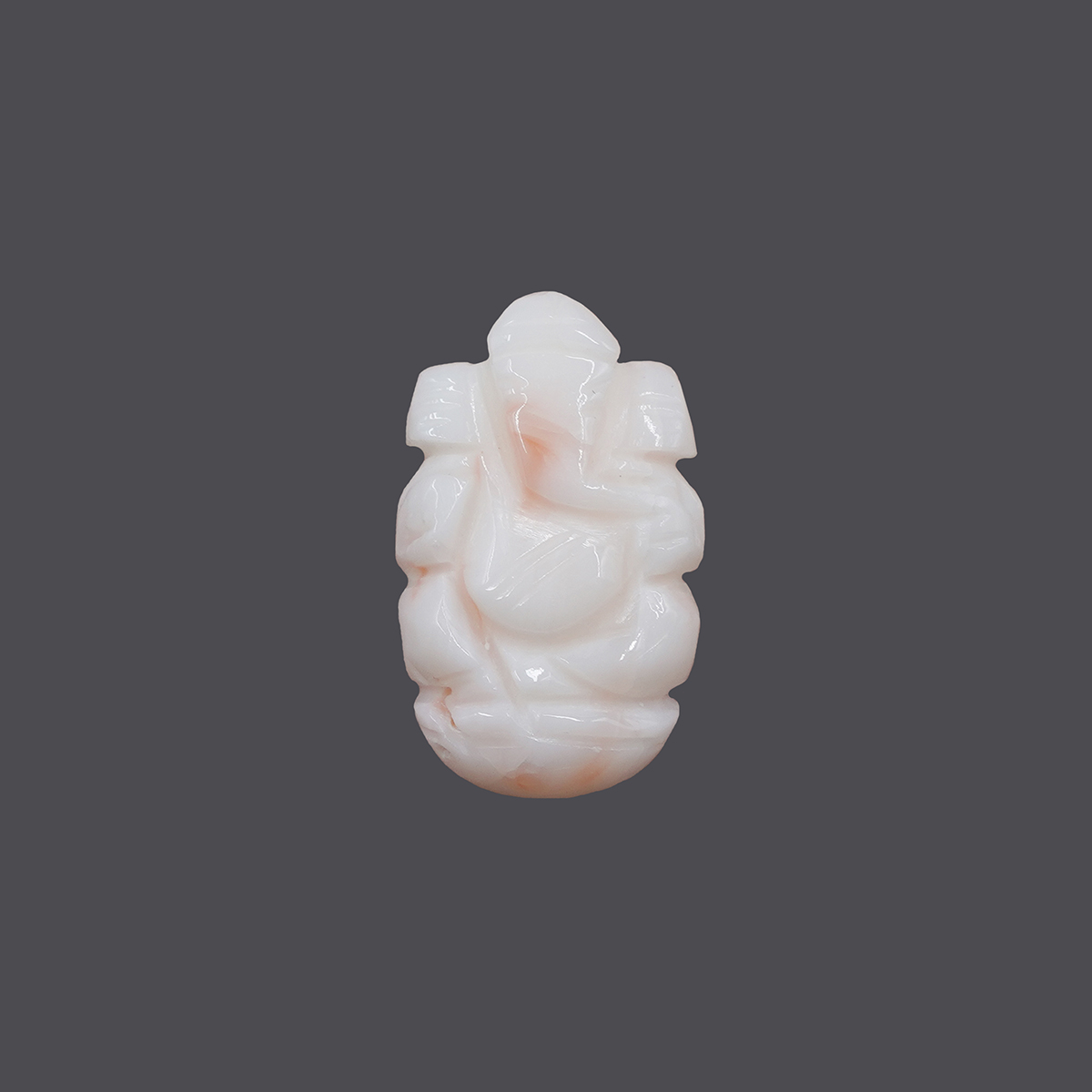 White Coral Ganesh