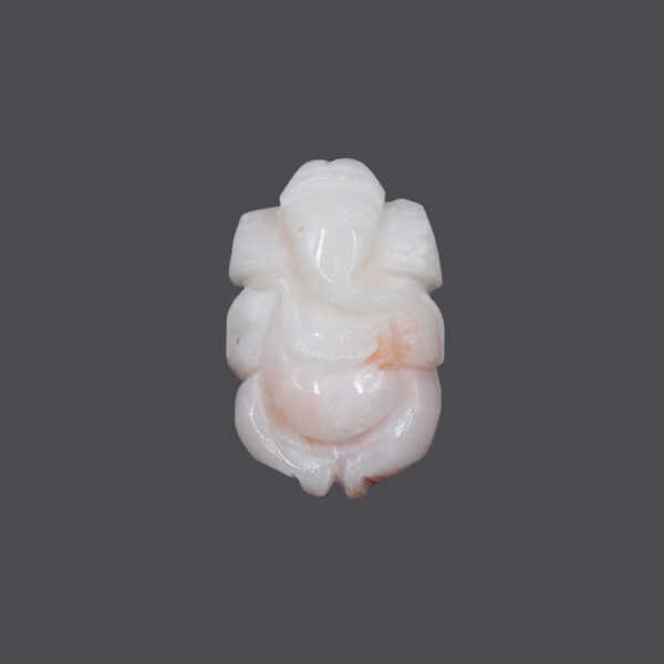 White Coral Ganesh