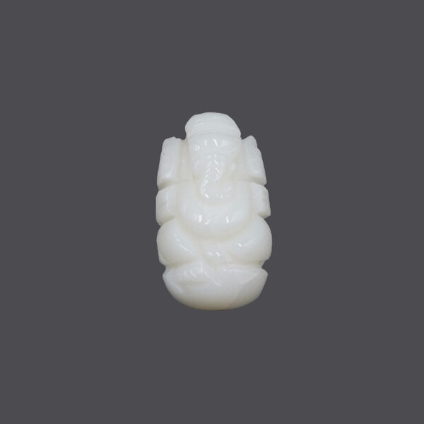 White Coral Ganesh