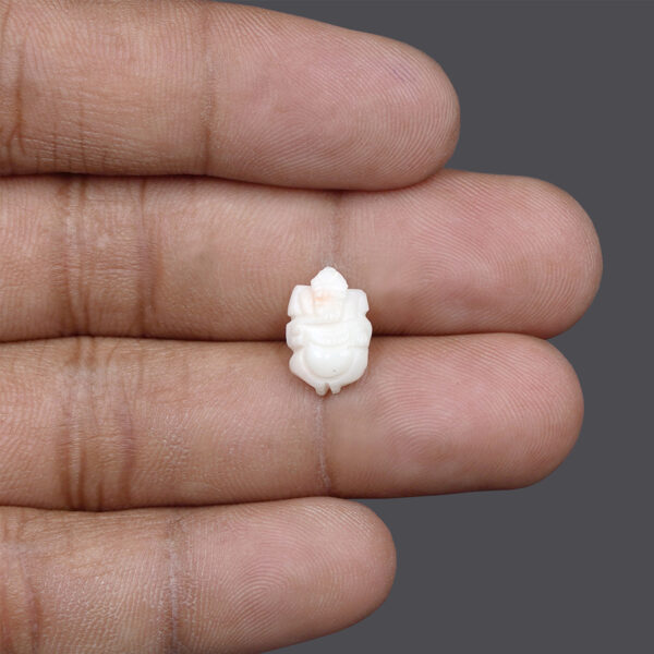 White Coral Ganesh