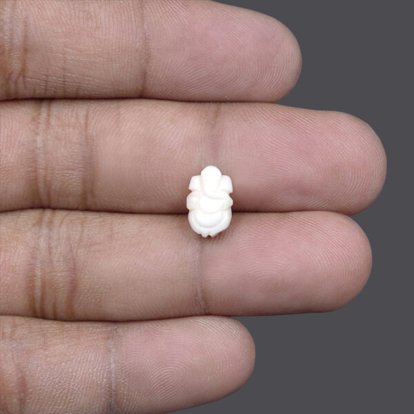 White Coral Ganesh