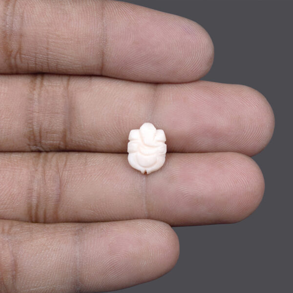 White Coral Ganesh