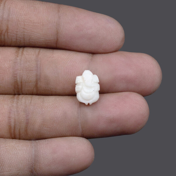 White Coral Ganesh