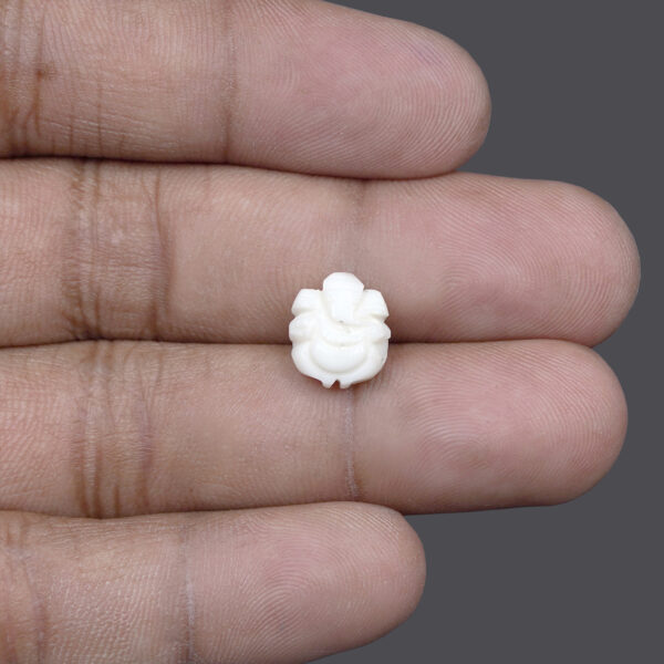 White Coral Ganesh