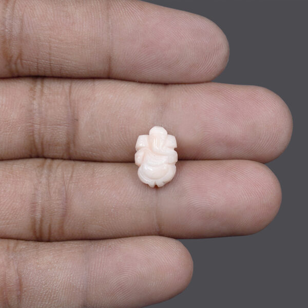 White Coral Ganesh