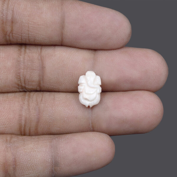 White Coral Ganesh