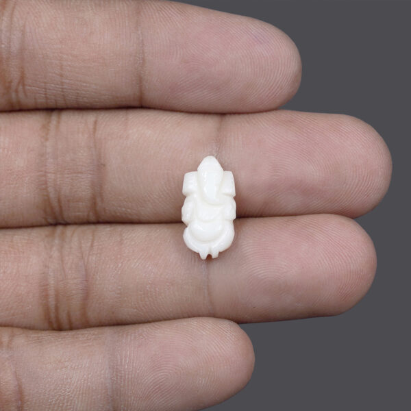 White Coral Ganesh