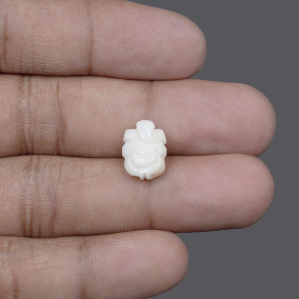 White Coral Ganesh