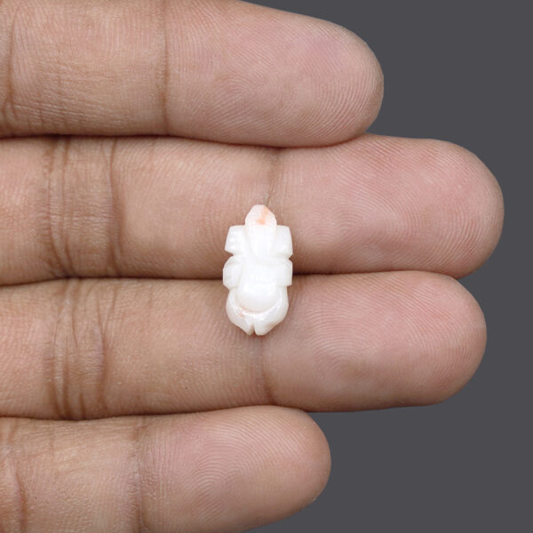 White Coral Ganesh