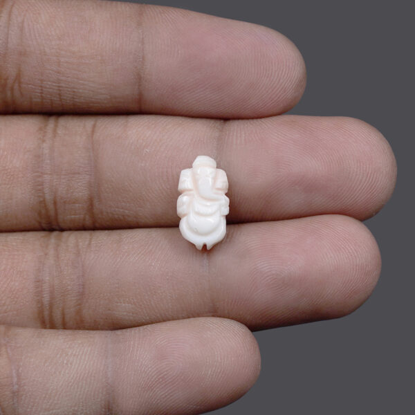 White Coral Ganesh