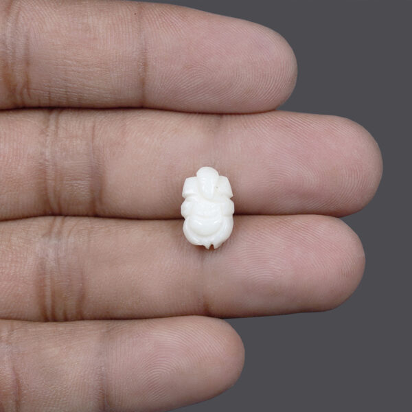 White Coral Ganesh