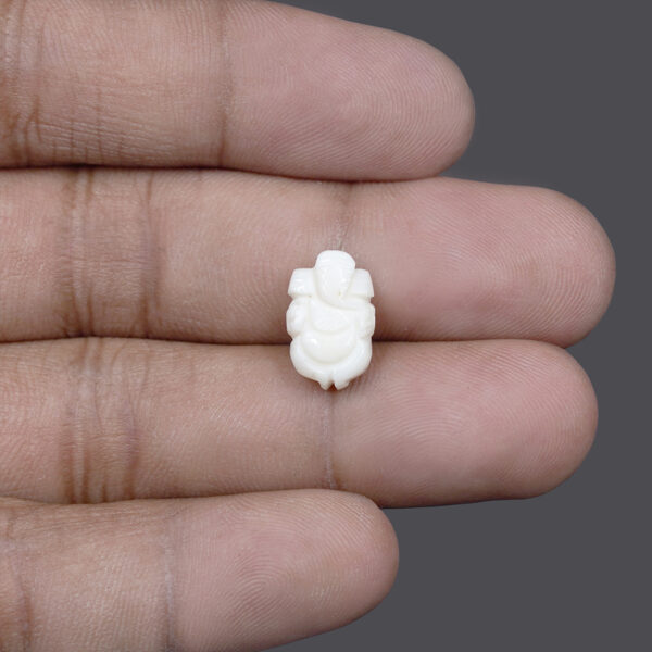 White Coral Ganesh