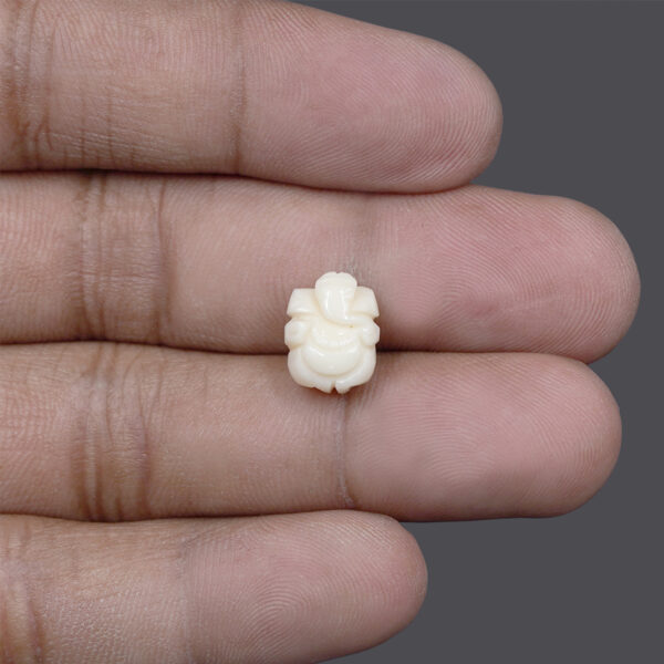 White Coral Ganesh