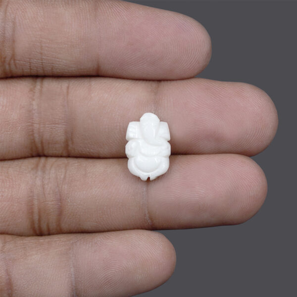 White Coral Ganesh