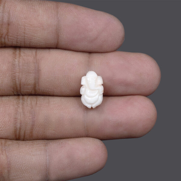 White Coral Ganesh