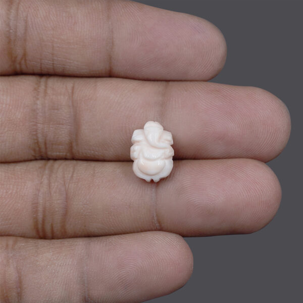 White Coral Ganesh