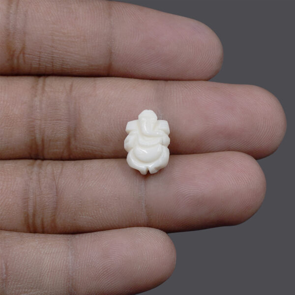 White Coral Ganesh