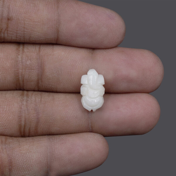 White Coral Ganesh