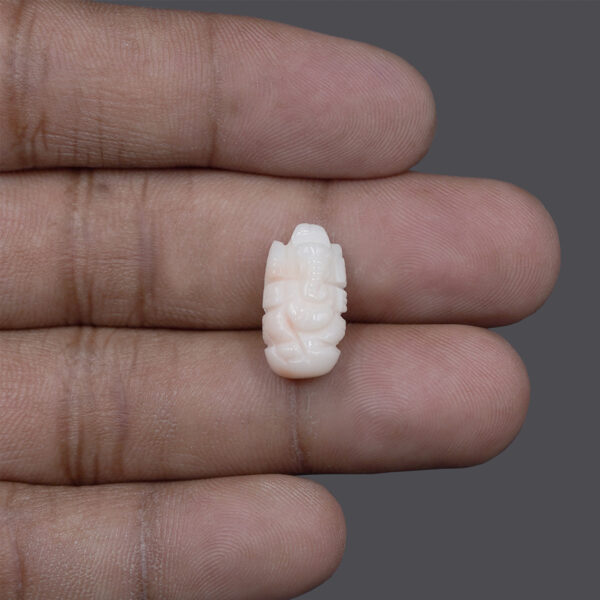 White Coral Ganesh