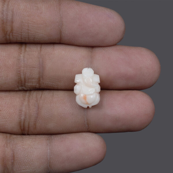 White Coral Ganesh