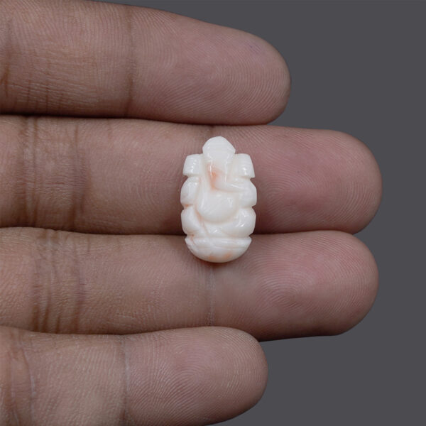 White Coral Ganesh