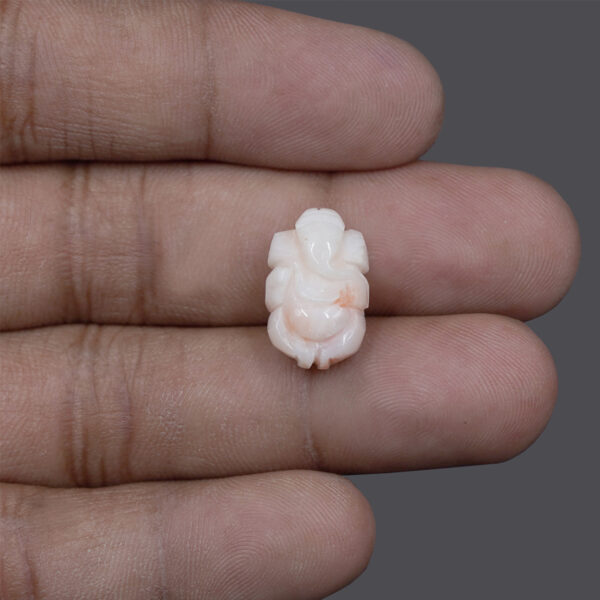 White Coral Ganesh