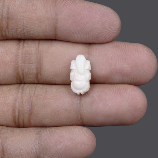 White Coral Ganesh