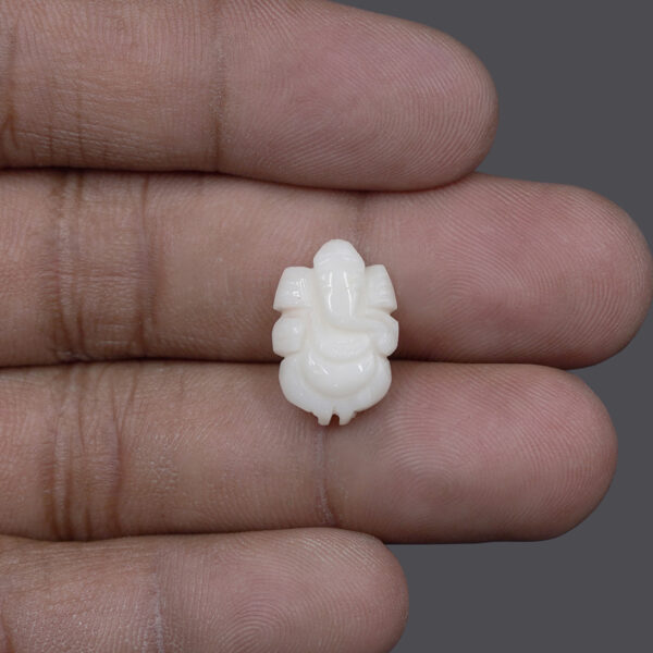 White Coral Ganesh