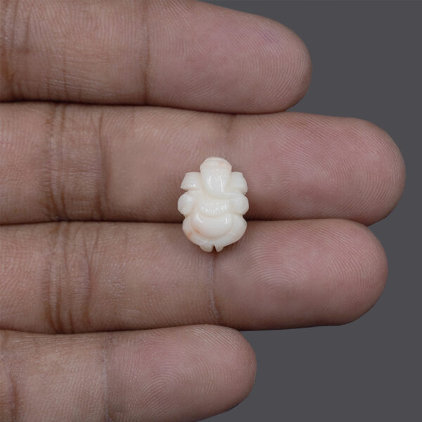 White Coral Ganesh